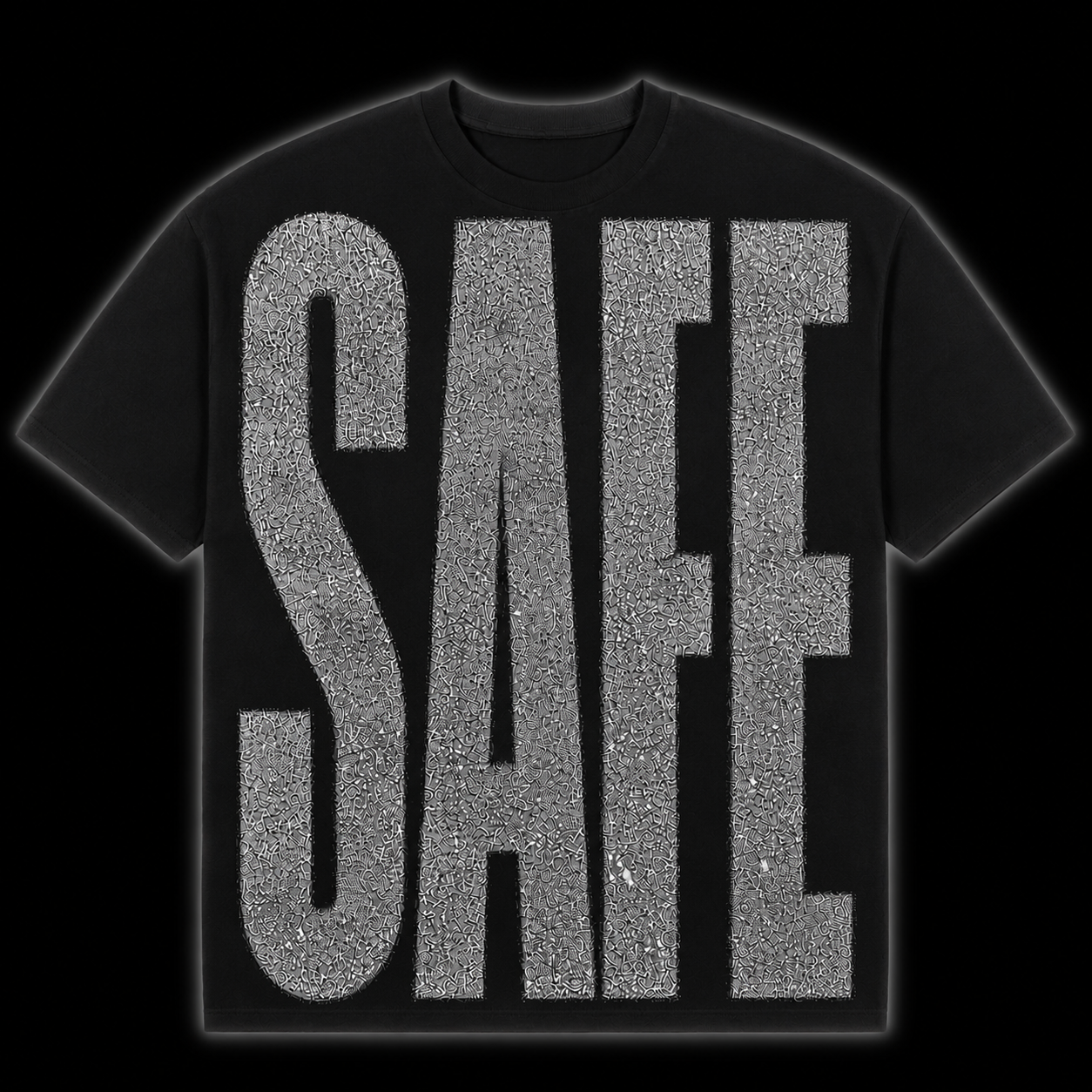 Big Static T-Shirt (Black)