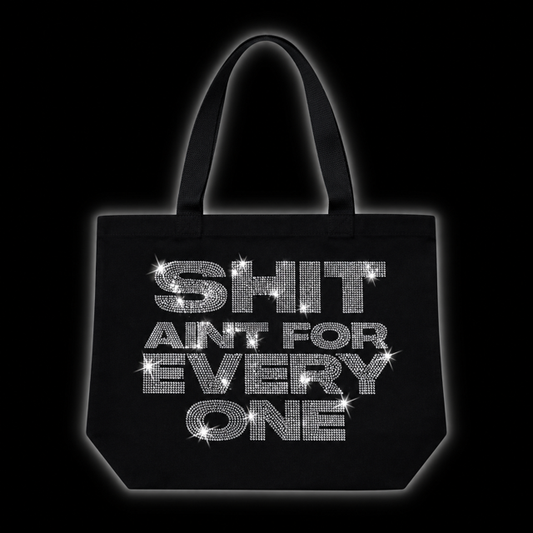 Diamond Slogan Tote Bag