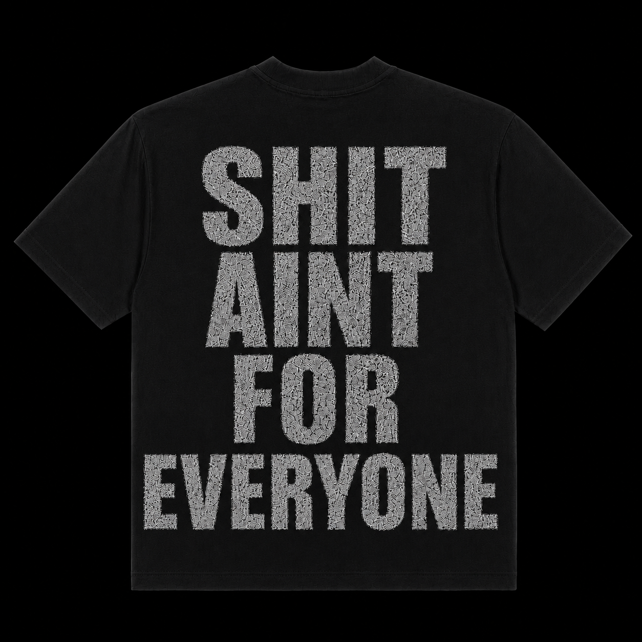 Big Static T-Shirt (Black)