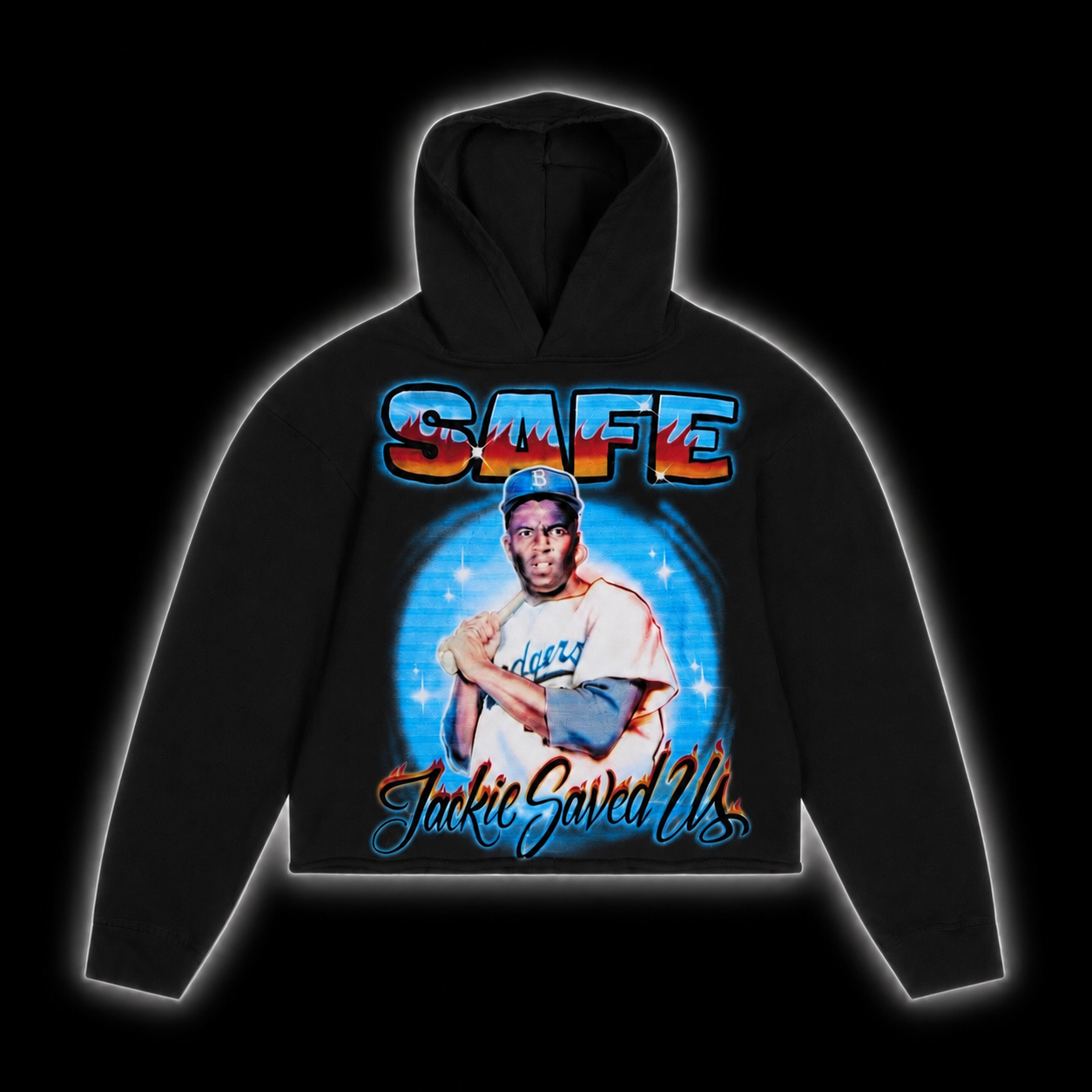 Jackie Saved Us Hoodie (Black)