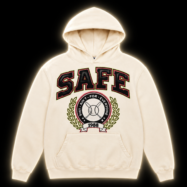 SAFE Athletics Hoodie (Cream)