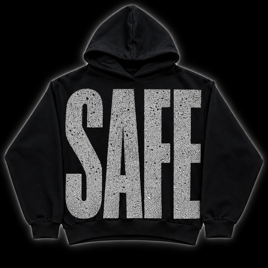 Big Static Hoodie (Black)